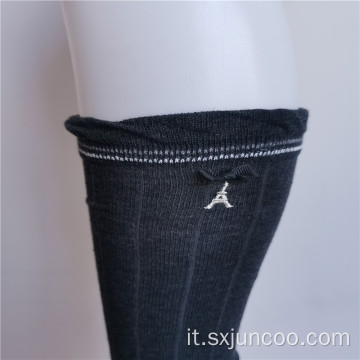 Calze alte al ginocchio in nylon spandex da donna stile navy dolce